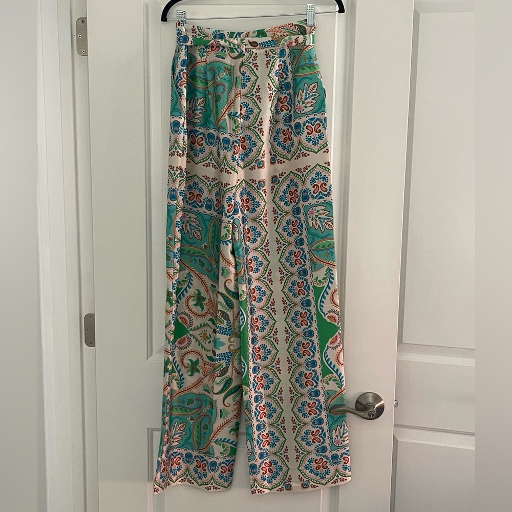 Mango Print Pants NWT - Picture 9 of 9